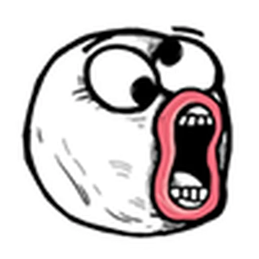 🥴 Стикер «MEME faces» для Telegram