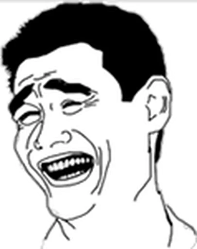 🥴 Стикер «MEME faces» для Telegram