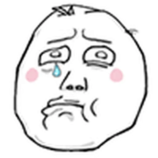 🥴 Стикер «MEME faces» для Telegram