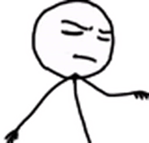 🥴 Стикер «MEME faces» для Telegram