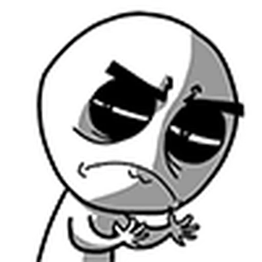 🥴 Стикер «MEME faces» для Telegram