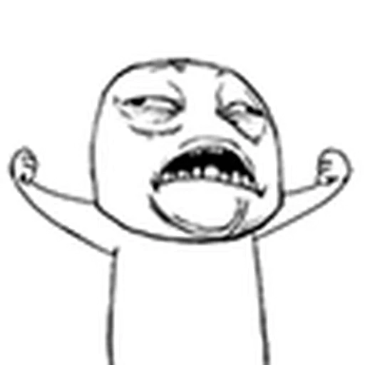 🥴 Стикер «MEME faces» для Telegram