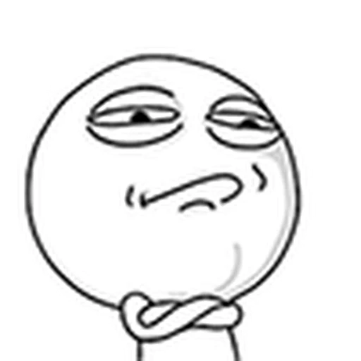 🥴 Стикер «MEME faces» для Telegram