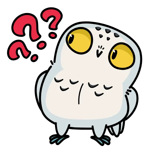 ❓ Стикер «Сова» для Telegram
