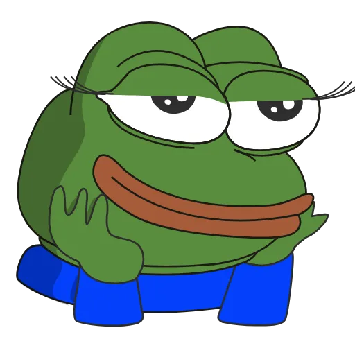 😍 Стикер «AnimatedPepe» для Telegram