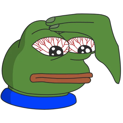 😨 Стикер «AnimatedPepe» для Telegram