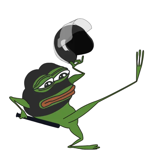🤠 Стикер «AnimatedPepe» для Telegram