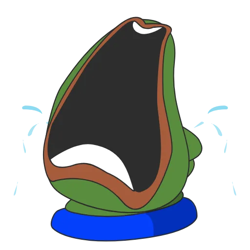 😭 Стикер «AnimatedPepe» для Telegram