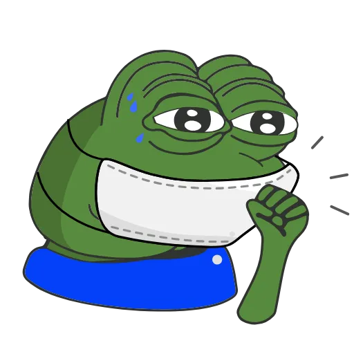 😷 Стикер «AnimatedPepe» для Telegram