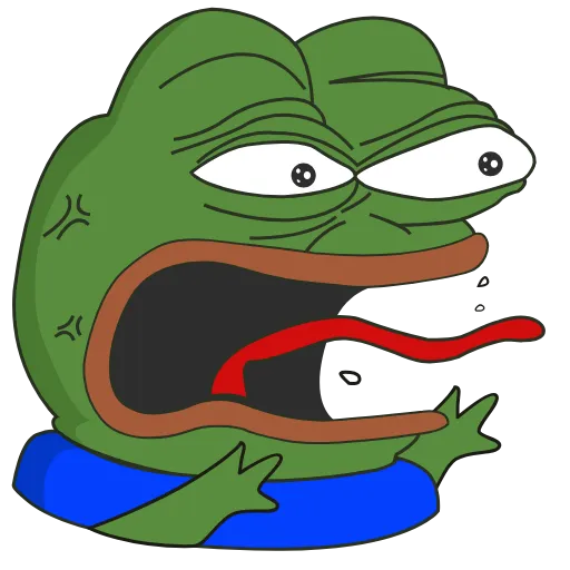 😉 Стикер «Animated Pepe» для Telegram