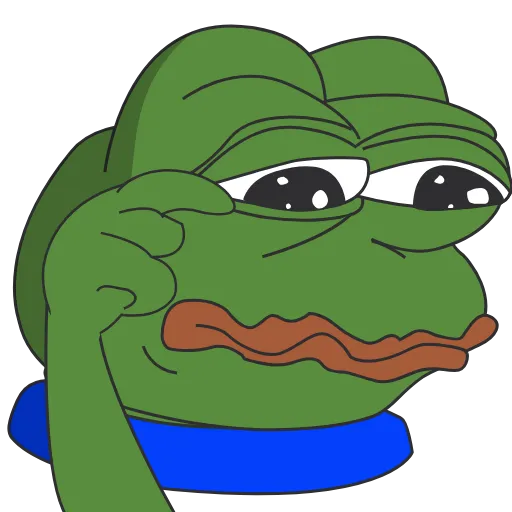 😉 Стикер «Animated Pepe» для Telegram