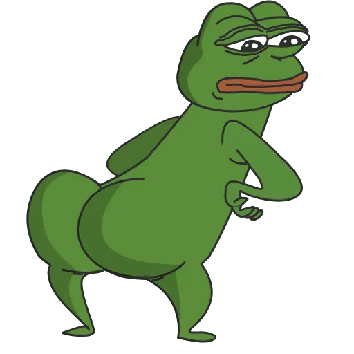 😄 Стикер «Animated Pepe» для Telegram