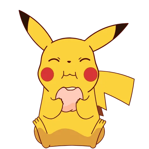 Стикерпак Animated Pikachu для Telegram