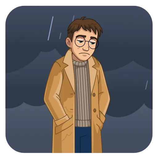 😮‍💨 Стикер «Питер и Москва» для Telegram