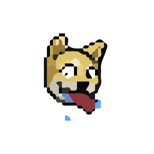 🐶 Стикер «Animated Pixel Dog» для Telegram