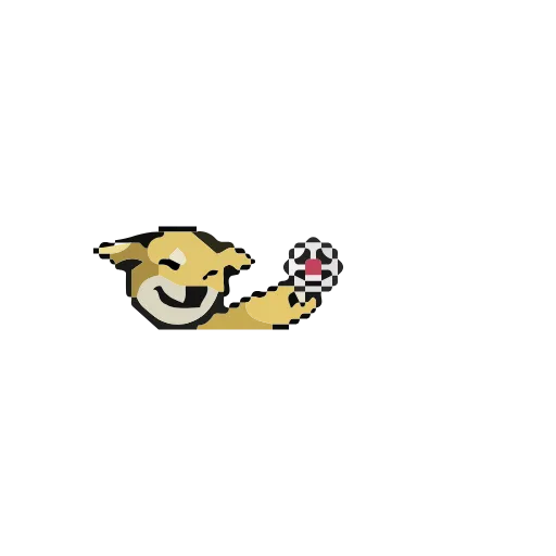 🐶 Стикер «Animated Pixel Dog» для Telegram
