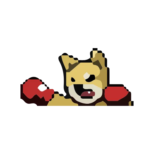 🐶 Стикер «Animated Pixel Dog» для Telegram