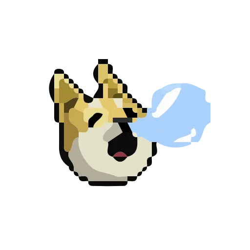 🐶 Стикер «Animated Pixel Dog» для Telegram