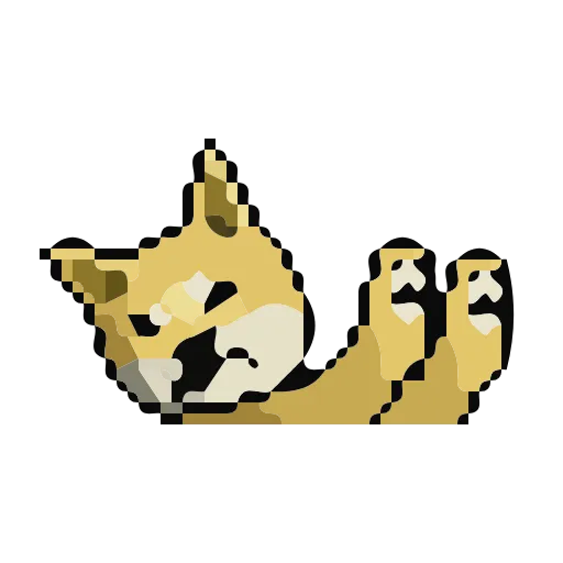 🐶 Стикер «Animated Pixel Dog» для Telegram