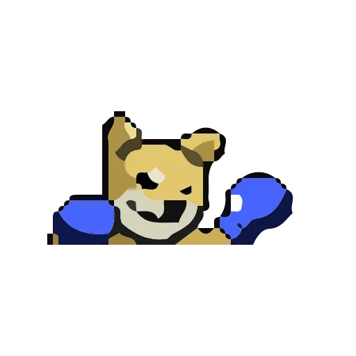 🐶 Стикер «Animated Pixel Dog» для Telegram