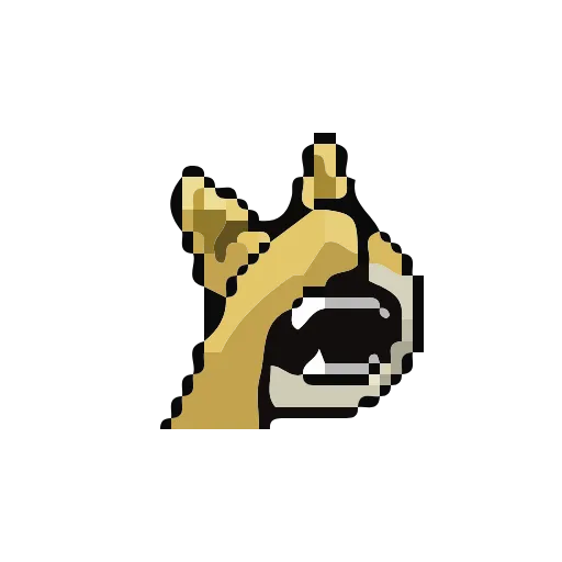 🐶 Стикер «Animated Pixel Dog» для Telegram