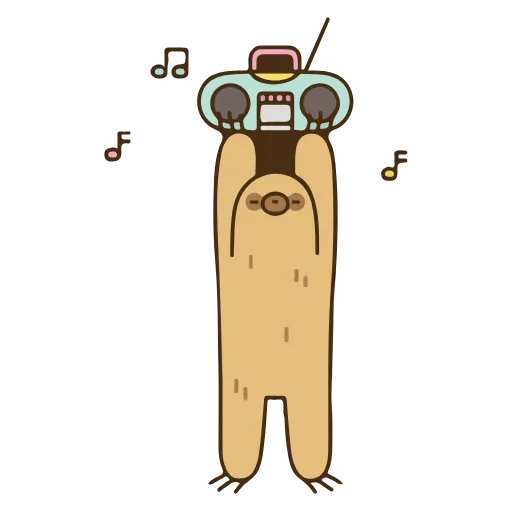 🎶 Стикер «Pusheen» для Telegram