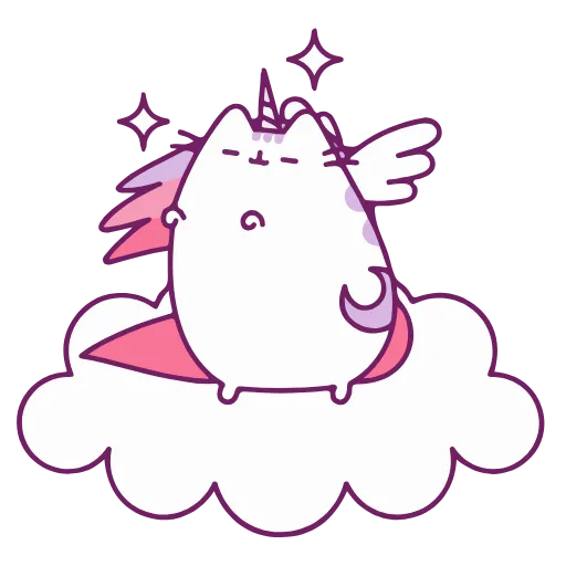 🦄 Стикер «Pusheen» для Telegram