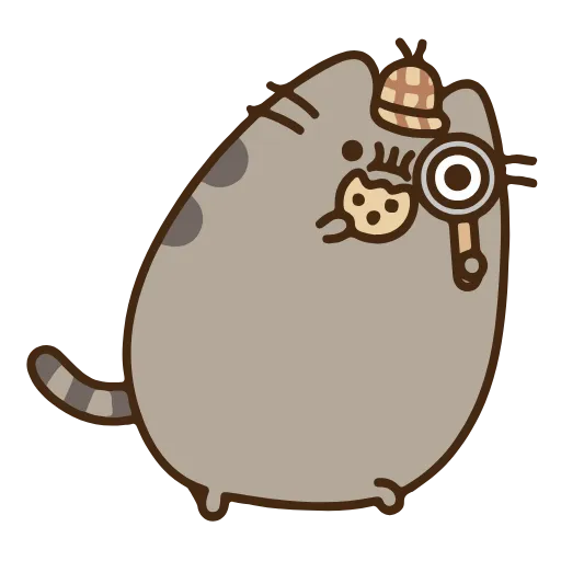 🔎 Стикер «Pusheen» для Telegram