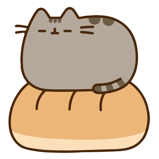 🍞 Стикер «Pusheen» для Telegram