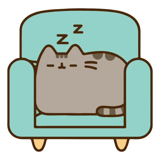 😴 Стикер «Pusheen» для Telegram