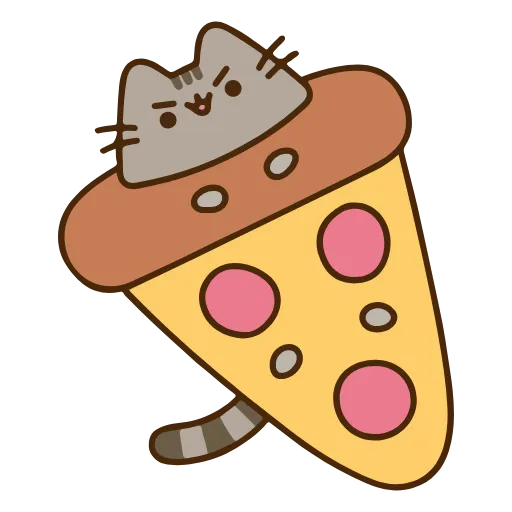 🍕 Стикер «Pusheen» для Telegram