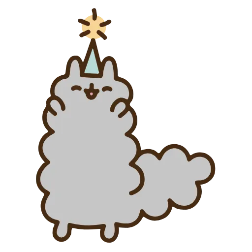 🎉 Стикер «Pusheen» для Telegram