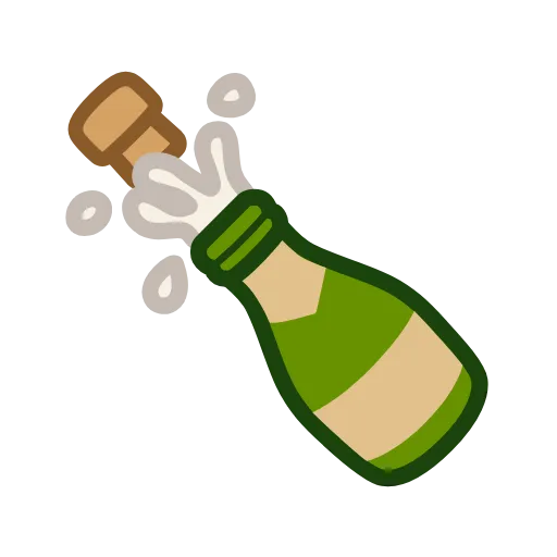 🍾 Эмодзи «Animated Reactions» для Telegram