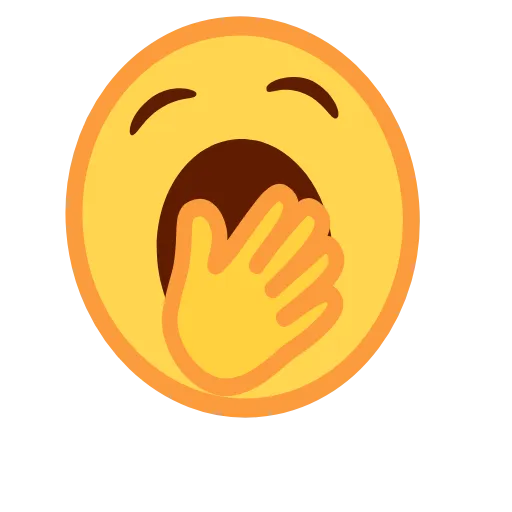 🥱 Эмодзи «Animated Reactions» для Telegram