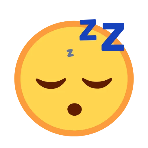 😴 Эмодзи «Animated Reactions» для Telegram