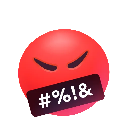 🤬 Стикер «Реакции VK» для Telegram