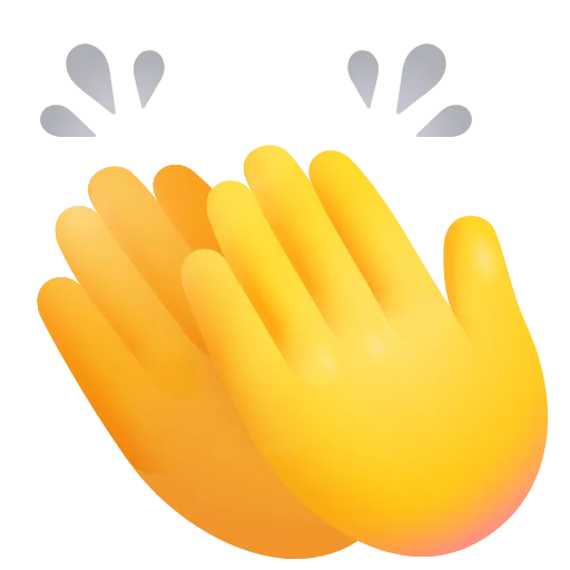 👏 Стикер «Реакции VK» для Telegram