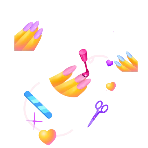 💅 Стикер «Реакции VK» для Telegram