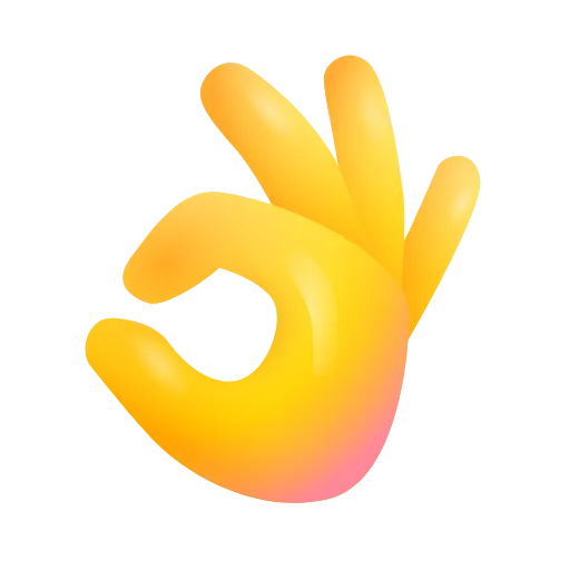 👌 Стикер «Реакции VK» для Telegram