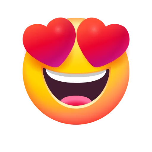 😍 Стикер «Реакции VK» для Telegram