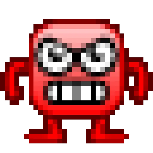 Стикерпак Animated Retro Smile для Telegram