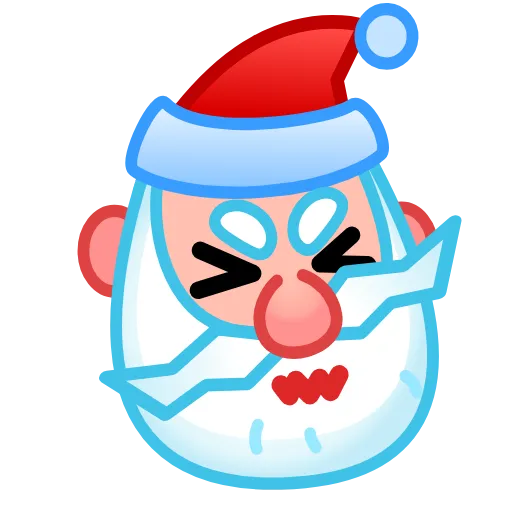 😖 Стикер «Santa Claus» для Telegram