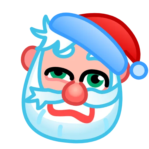 🥴 Стикер «Santa Claus» для Telegram