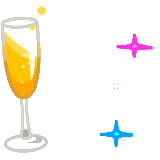 🥂 Стикер «Santa Claus» для Telegram