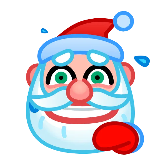 😬 Стикер «Santa Claus» для Telegram