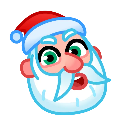 Стикерпак Santa Claus для Telegram — скачать