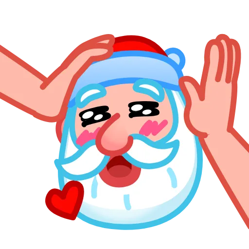 🥰 Стикер «Santa Claus» для Telegram
