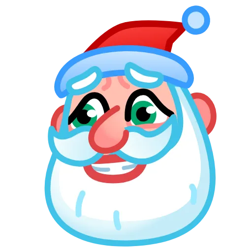 😅 Стикер «Santa Claus» для Telegram