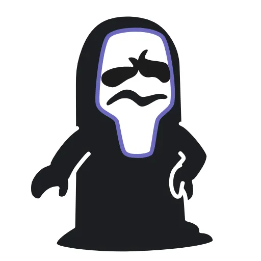 🍑 Стикер «Animated Scream» для Telegram