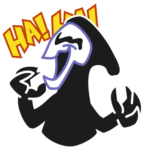 Стикерпак Animated Scream для Telegram — скачать